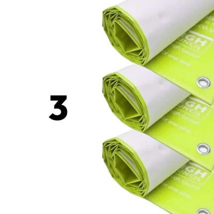 3 Striscioni in PVC 100x300